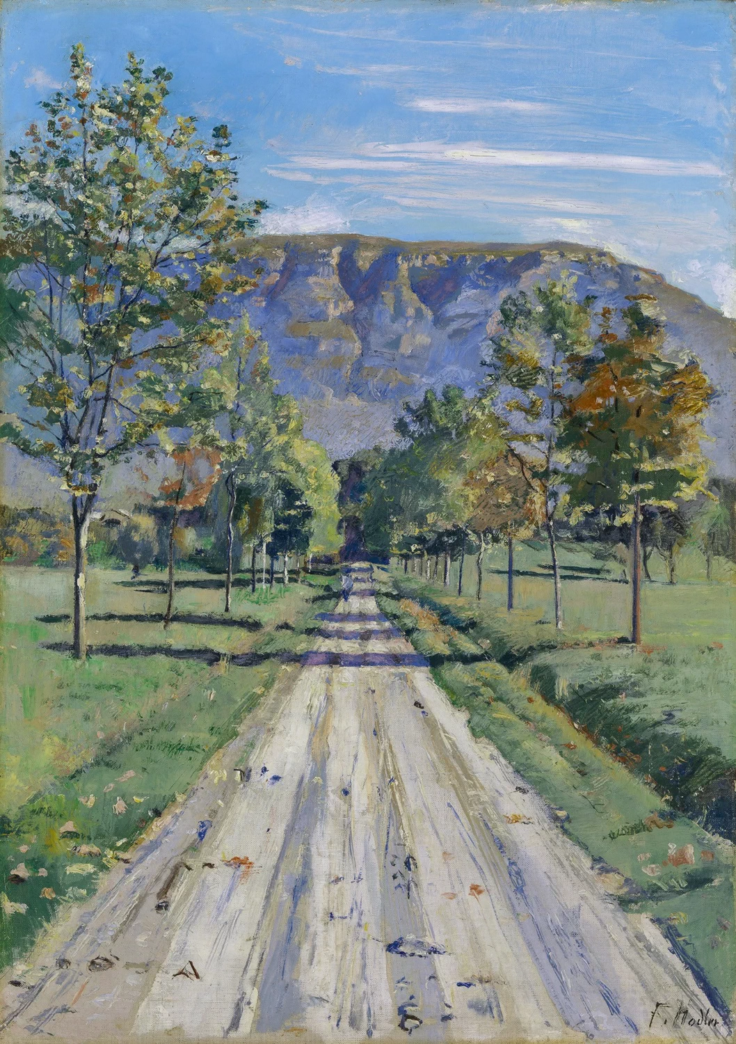 La strada per Evordes - Museo Oskar Reinhart, Winterthur